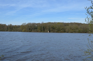 Paysage des bords de L'Erdre nantaises