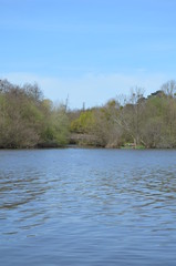 Fototapeta premium Paysage des bords de L'Erdre nantaises