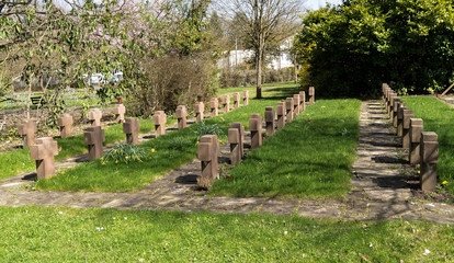 Soldatenfriedhof in Hostenbach