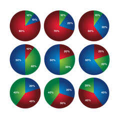 Simple business pie chart
