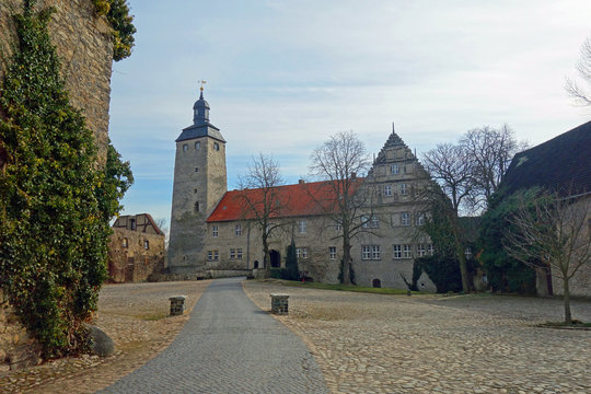 Wasserburg Egeln im Salzlandkreis in Sachsen-Anhalt
