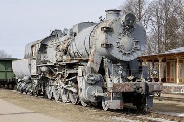 Fototapeta na wymiar old train