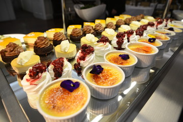 Selection of Desserts