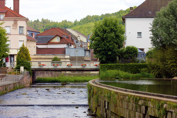 moyenmoutier, son parc, son église. 