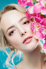 Naklejka premium sensual spring lady
