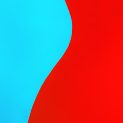 Abstract Blue And Red Background