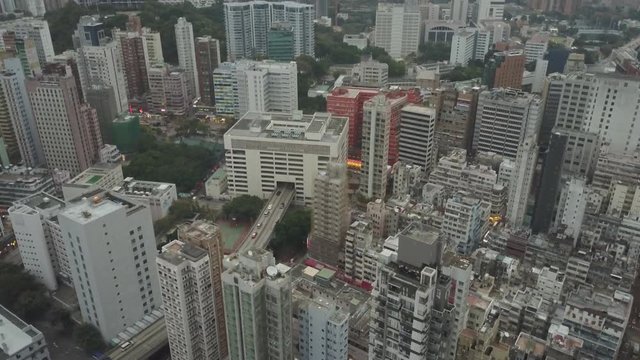 Hong Kong aerial view 215