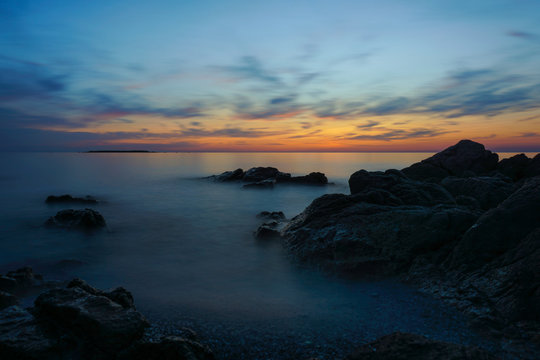 Lever de soleil Sardaigne Budoni