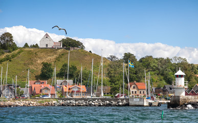 Visit Sweden. Sail around Baltic. Ven island. Perfect summer destination