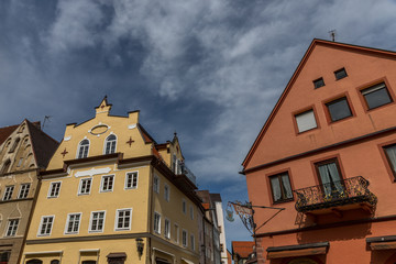 Fototapeta na wymiar Häuser in Füssen