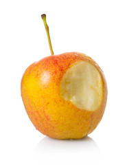 fresh bitten apple