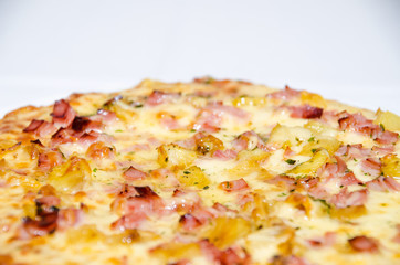 Hawaiian Pizza Isolated