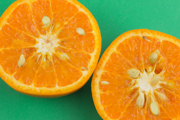 Mandarin Fruit Macro Picture