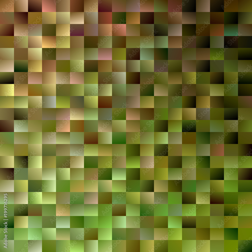 Poster abstract geometrical rectangle background - gradient vector mosaic graphic design from colored recta