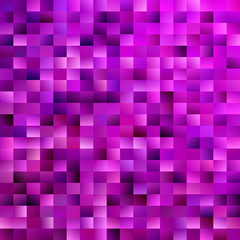 Geometrical mosaic rectangle background - modern vector design from purple gradient rectangles