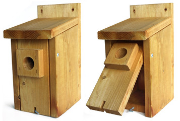 Open-fronted Nesting Box