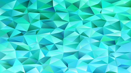 Polygonal abstract chaotic triangle pattern background - vector mosaic graphic design