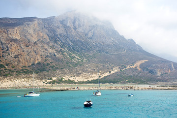 Fototapeta na wymiar Meravigliosa laguna di Balos, Creta - Grecia