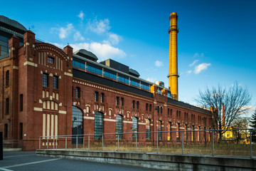 Nowe centrum miasta Łodzi, Polska,  nowoczesna architektura w połączeniu z zabytkową zabudową © Senatorek