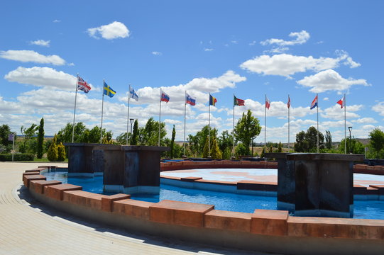 parque europa madrid espanha