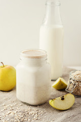 smoothie with  oatmeal