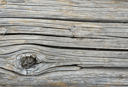 Weathered wood surface