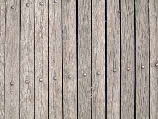 Fototapeta premium Real wooden pathway background