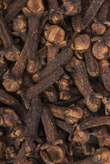 dried cloves background