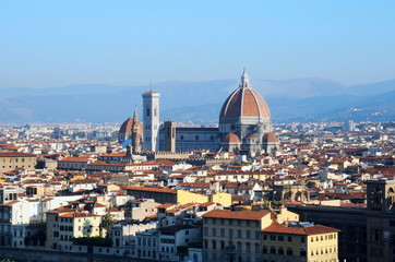 Fototapeta na wymiar イタリア、フィレンツェの風景