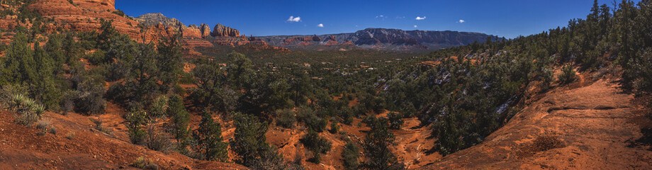 Red Rock Secret Mountain Wilderness Panorama