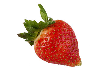 Strawberry isolated on white background. Clipping Path