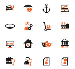 job search icon set