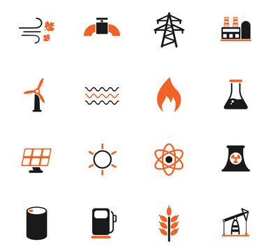 Power Generation Icon Set