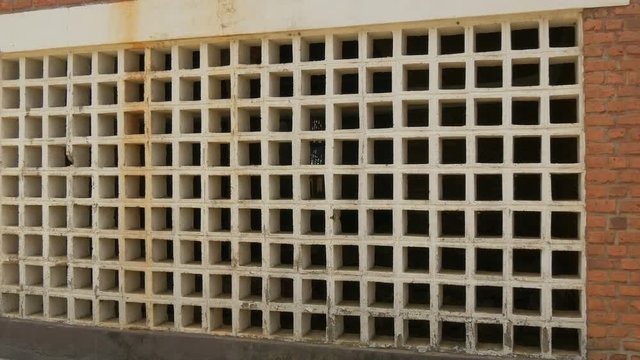 Nyamata Genocide Memorial Church walls