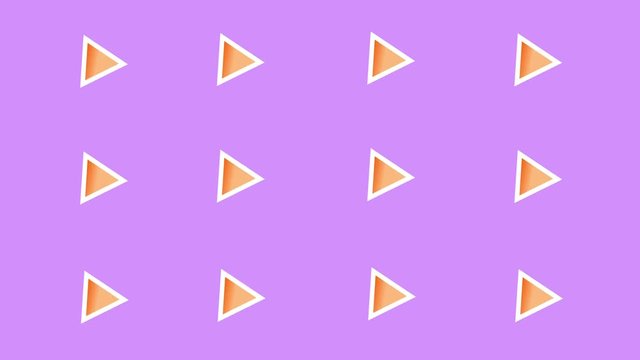 Spinning Triangles 2D Animation