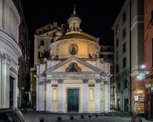Fototapeta na wymiar Architecture of the city of Genoa