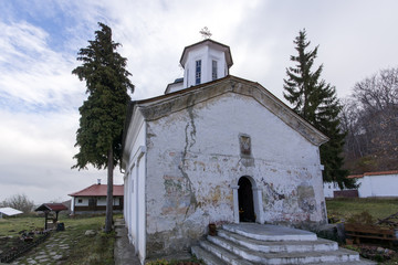 Fototapeta na wymiar Medieval Lozen Monastery of Holy Savior (Sveti Spas), Sofia City region, Bulgaria