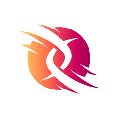 Letter X Initial Logo