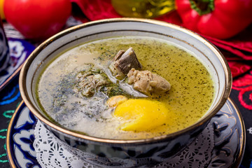 Kufta bozbash soup