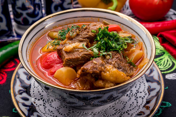 Lagman asian soup