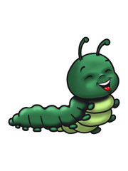 raupe süss baby mütze