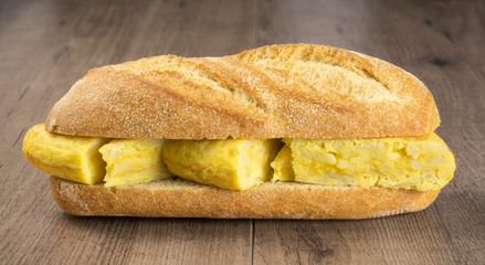 Bocadillo de tortilla de patata