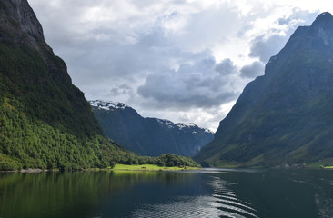 Fototapeta premium Nature Landscape Mountains Norway Fjord