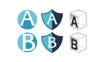 Logotype Modern Template Set