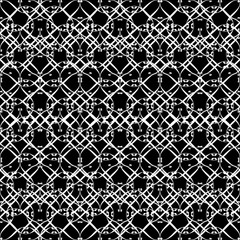 Lacy pattern in black and white