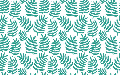 Mint Leaves Pattern.