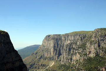Vikos gorge Zagoria Greece landscape