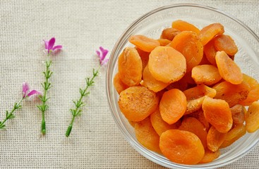 dried fruits apricots