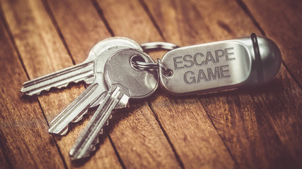 trousseau de clés :  escape game
