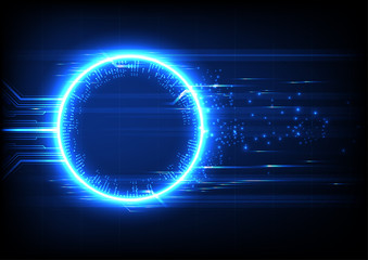 Light Technology Circuit Background